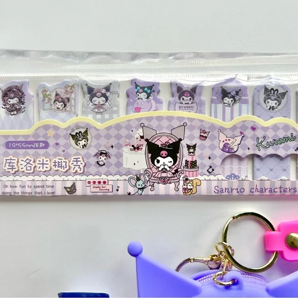 💜(KUR339) Kuromi Adorable 14-Piece Mega Mini Bundle! - Picture 7 of 12